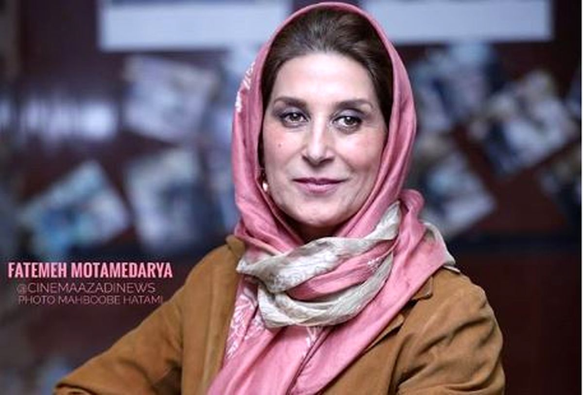 فاطمه معتمد آریا در اولین روز جشنواره فیلم فجر در سینما آزادی