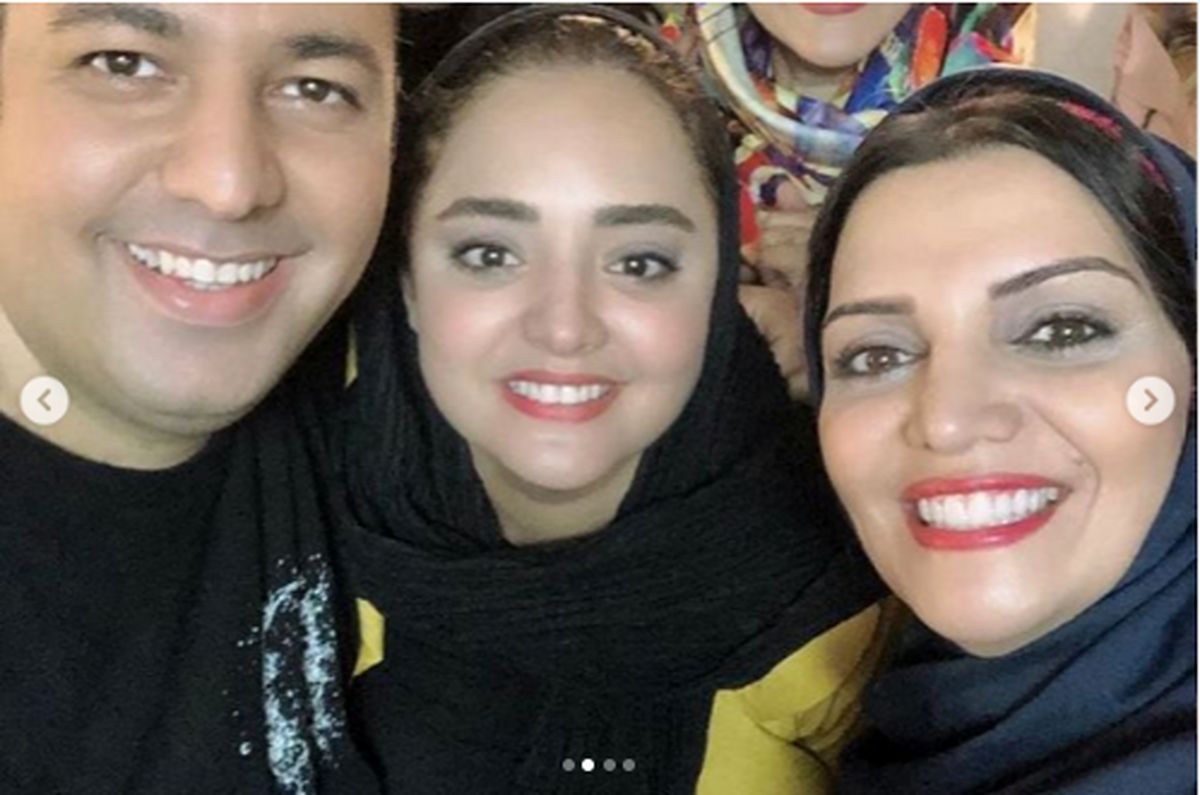عکس نرگس محمدی و همسرش در کنار الهام پاوه نژاد