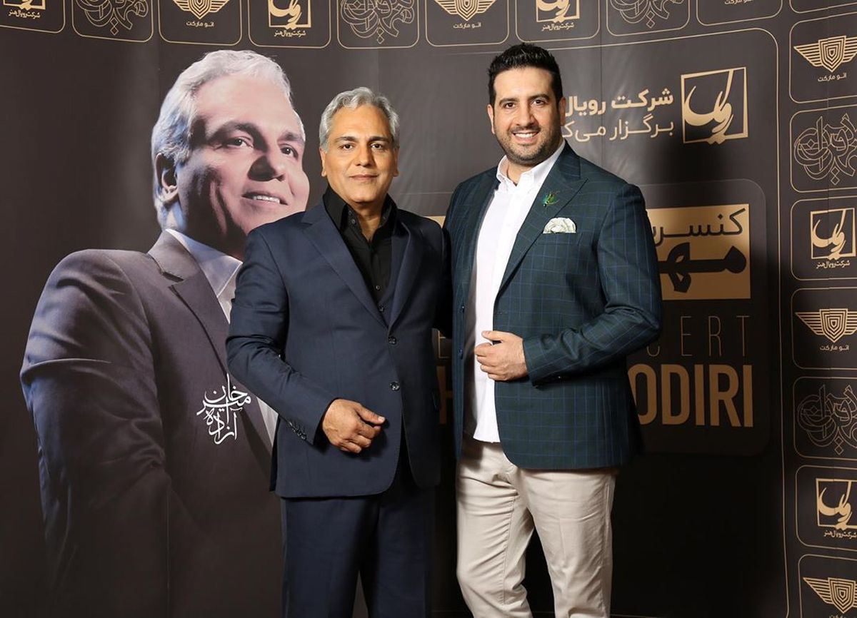 خواننده پرشور و انرژی مهمان مهران مدیری+عکس