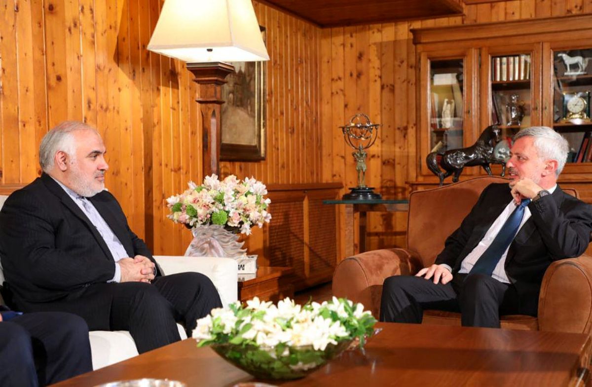 سفیر ایران با سیاستمدار برجسته مسیحی لبنان دیدار کرد