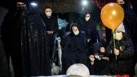 وداع با پیکر شهید خلبان بیرجند بیک‌محمدی در معراج شهدا+ عکس
