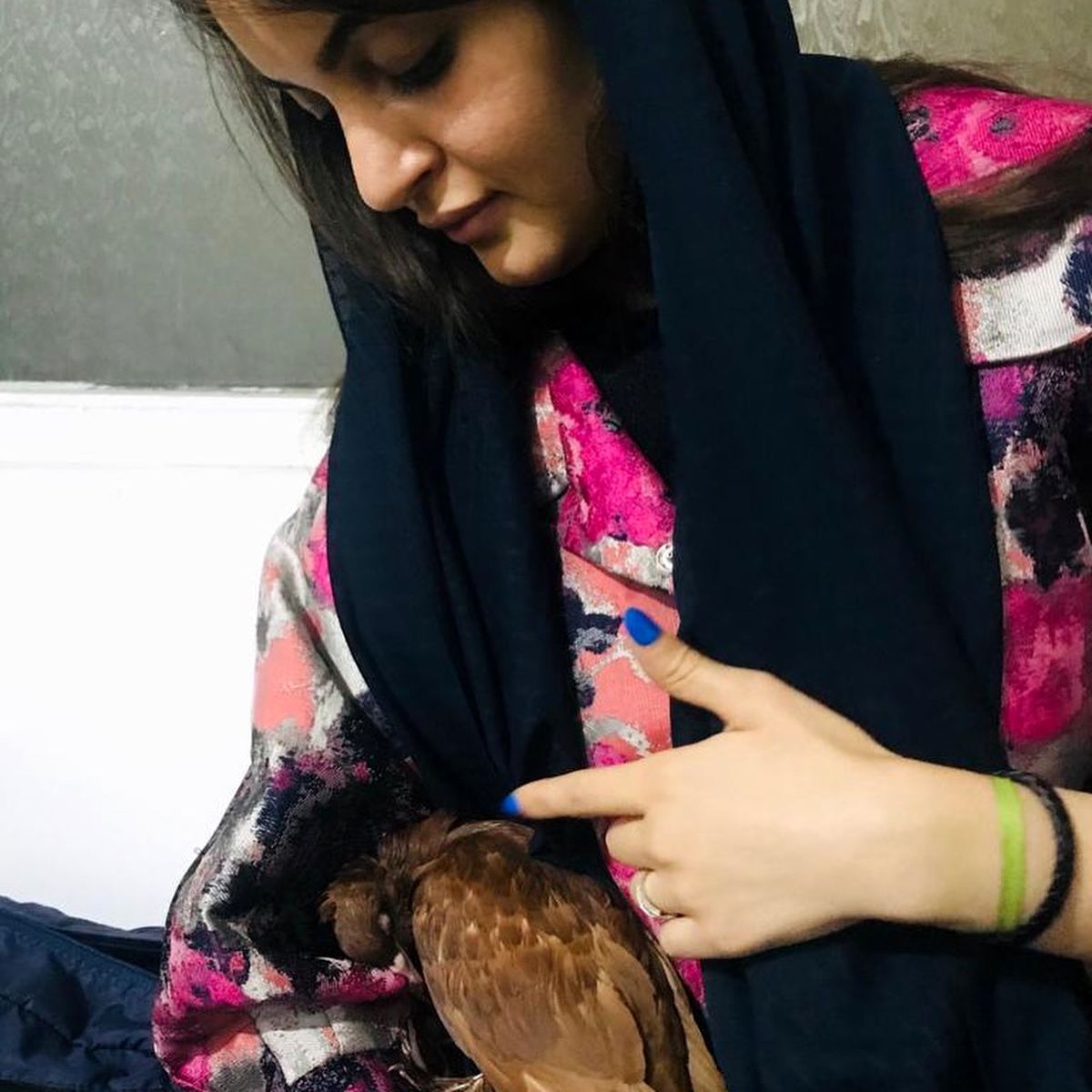حیوان خانگی متفاوت نیلوفر پارسا+عکس