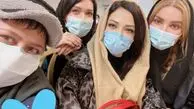سلفی لیلا اوتادی با همکاران عزیزش + عکس