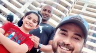 بابک جهانبخش و پسرش در سفر + عکس