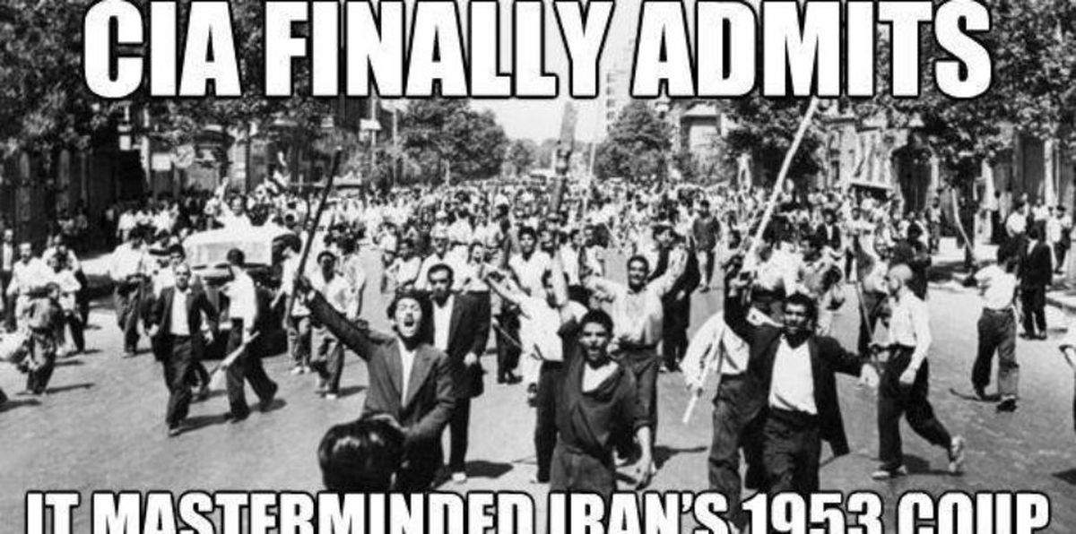 فهرست کشورهایی که آمریکا در آنها کودتا انجام داد