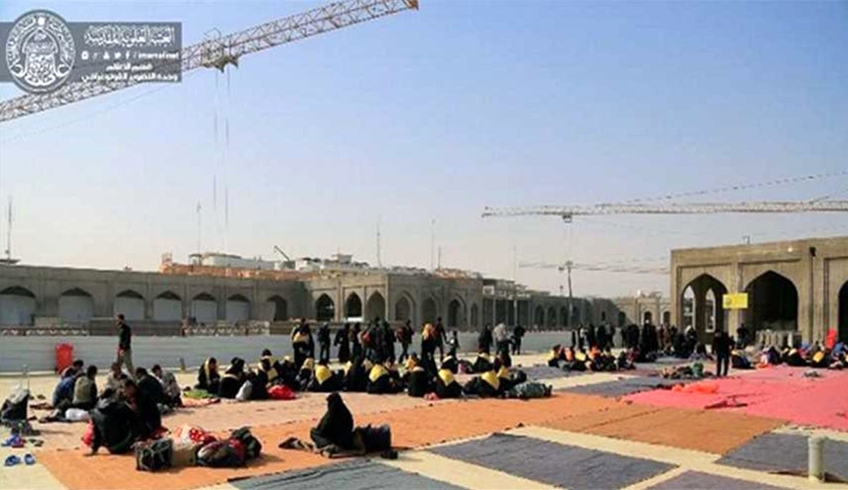 حرم حضرت علی (ع) آماده استقبال از زائران حسینی+تصاویر