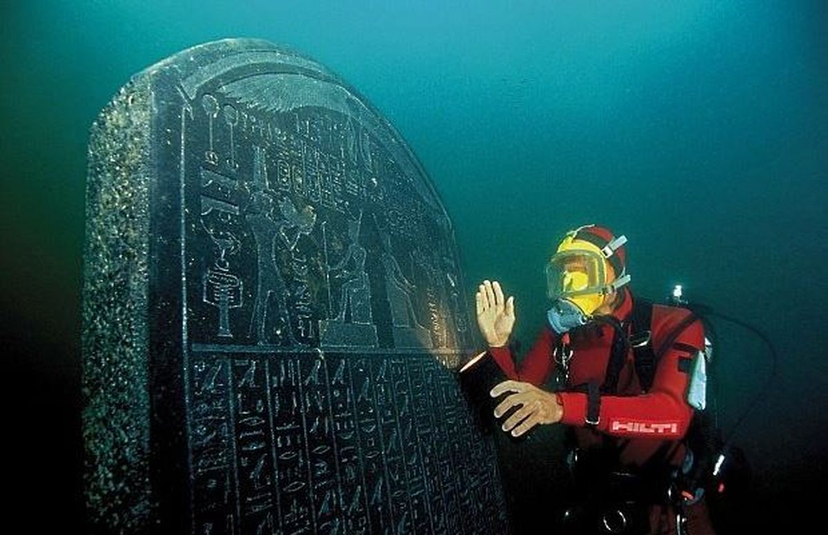 نمایش گنج‌های زیرآبی مصر در موزه انگلیس 