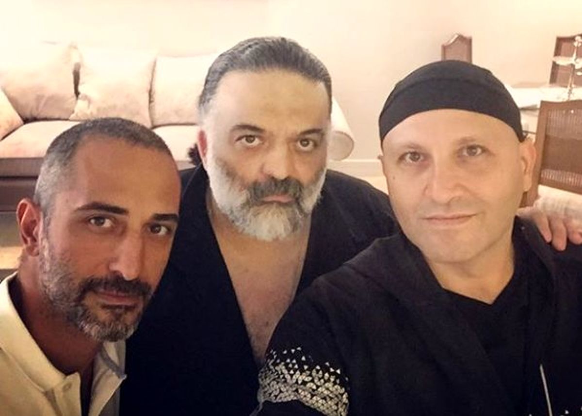 علیرضا عصار و دوستانش + عکس