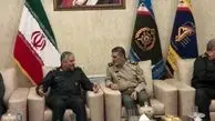  دیدار فرمانده کل سپاه با فرمانده کل ارتش 