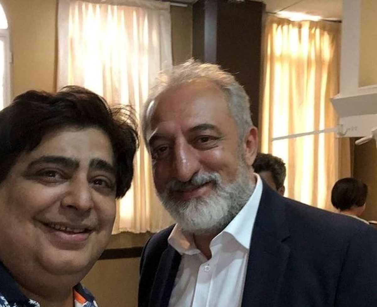 عکس رضا شفیع جم با خواننده لس آنجلسی