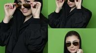 استایل جدید نیوشا ضیغمی با عینک + عکس