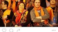 روزبه نعمت اللهی در جمع مردمانی از دیار مهربانی و عشق