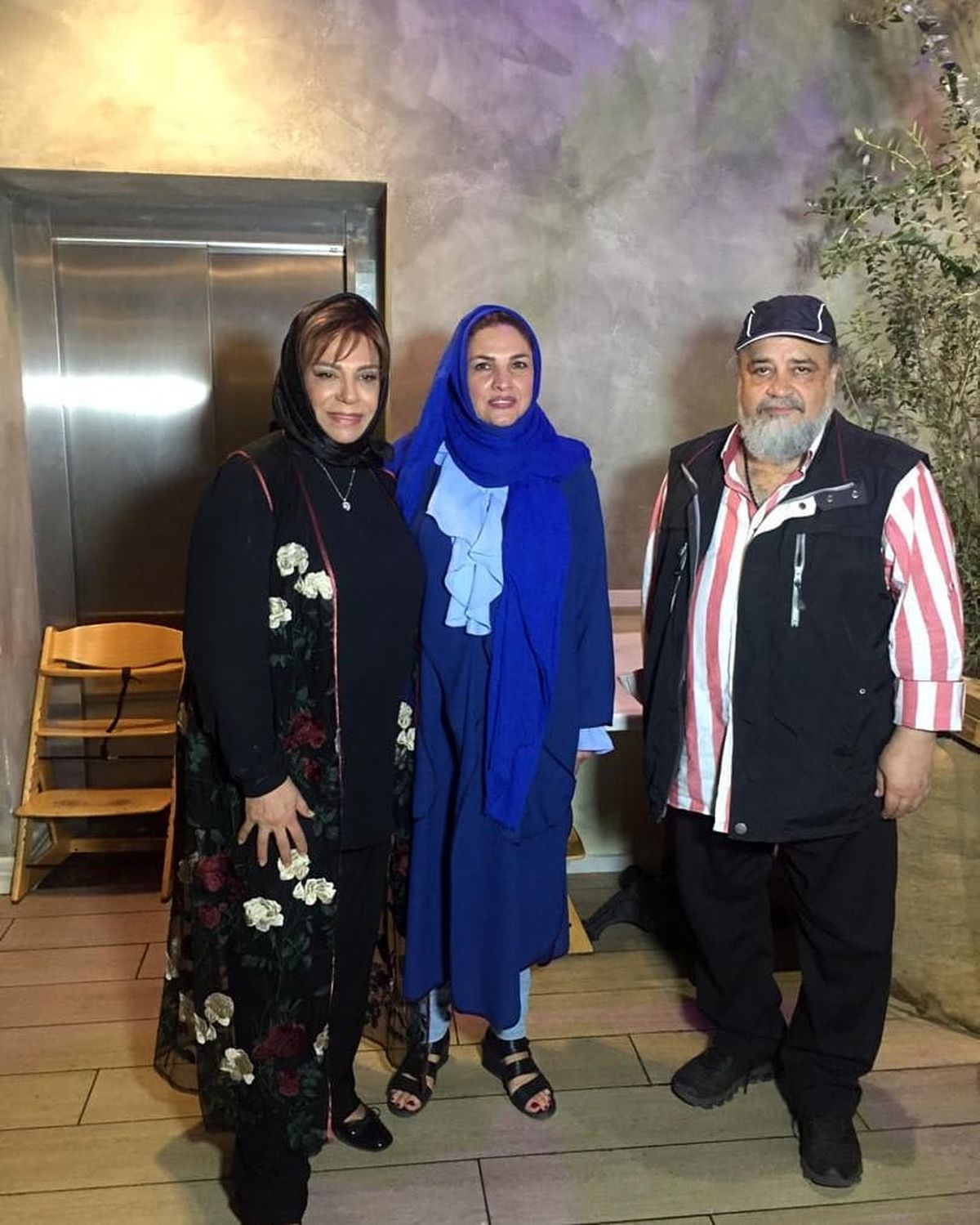 ملاقات گوهر سینما با همسر علی معلم+عکس