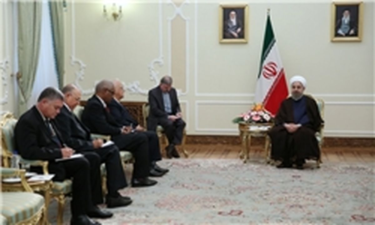 روحانی: اراده ایران و کوبا بر توسعه همه جانبه همکاری‌ها است