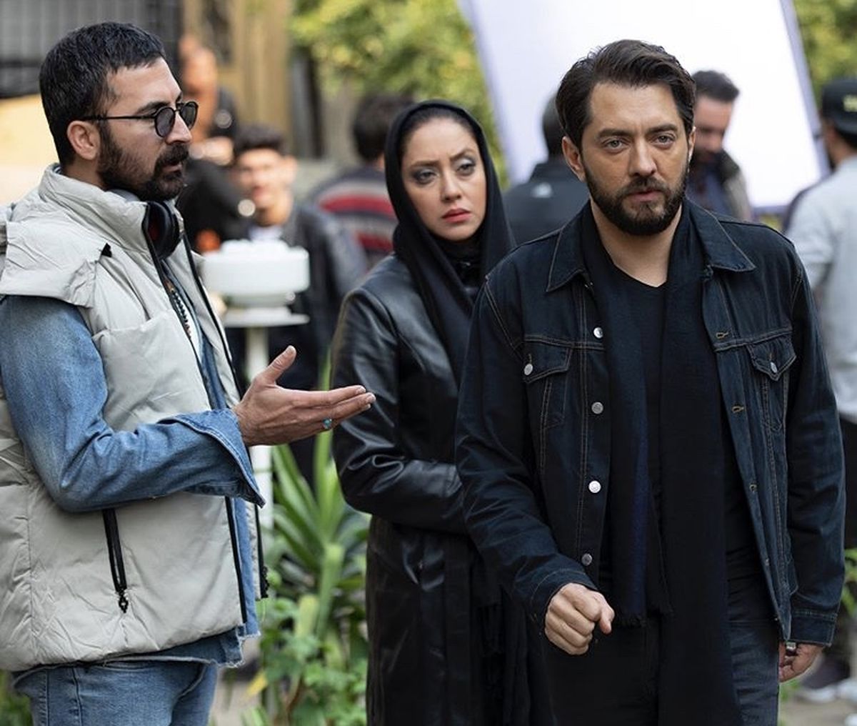 گربه سیاه بهرام رادان + عکس