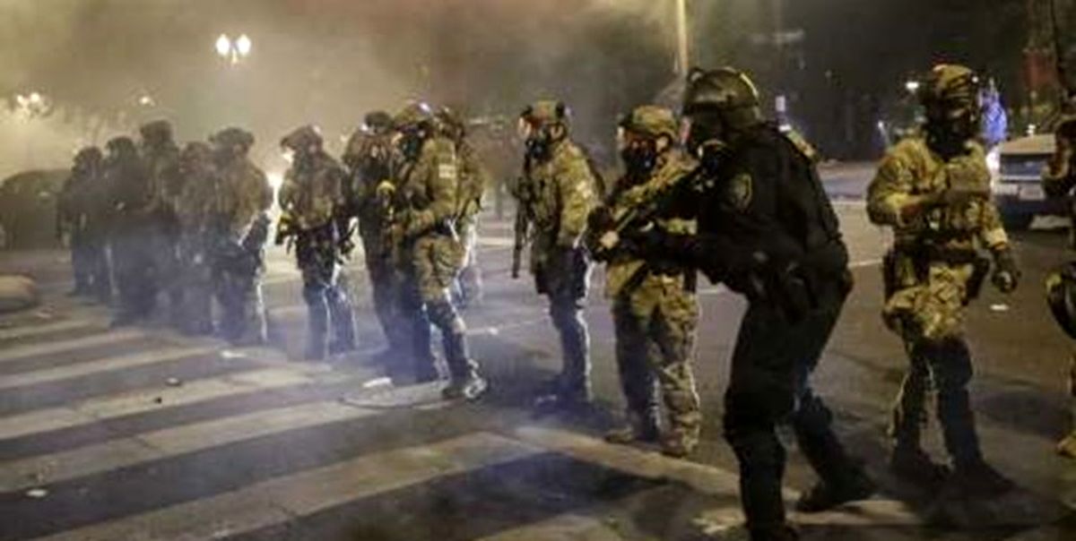 27 معترض در پورتلند توسط پلیس آمریکا بازداشت شدند