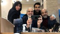 بیژن بنفشه خواه با گریم‌ کار جدیدش + عکس