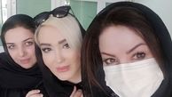 زهره فکورصبور در کنار دوستانش + عکس