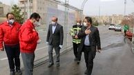تونل ضدعفونی خودرو در تبریز رونمایی شد