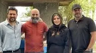 سحر دولتشاهی و همسرش در پشت صحنه میخواهم زنده بمانم + عکس