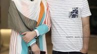 جواد عزتی و‌همسرش در یک‌ مراسم + عکس
