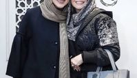 بهاره کیان افشار و الهام پاوه نژاد در اکران خصوصی " گربه سیاه "