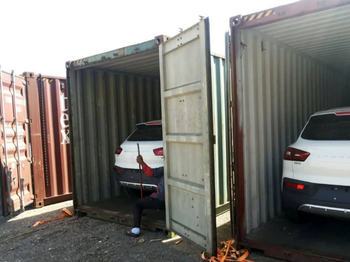 گزارش تصویری از خودروهای بورگوارد در گمرگ