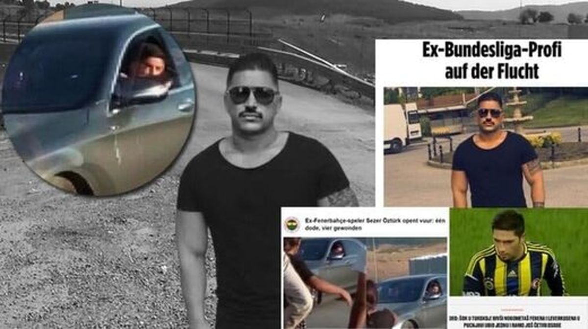 دست فوتبالیست مشهور به خون آلوده شد !