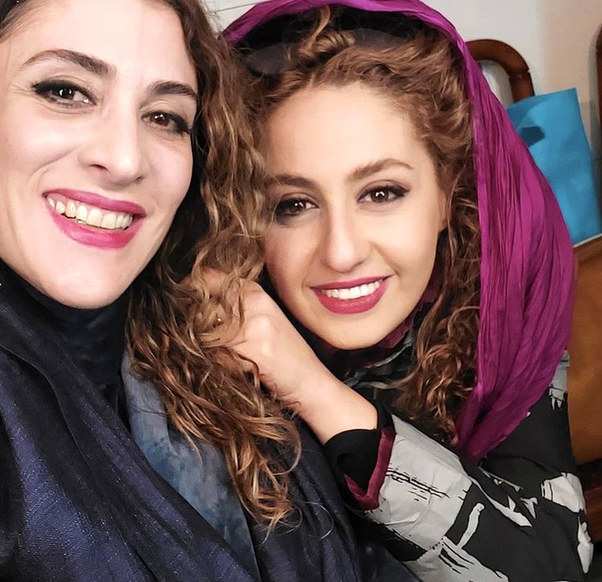 ویشکا آسایش و دوستش + عکس