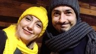 تیپ زمستونی جیغ حدیث میرامینی و همسرش+عکس