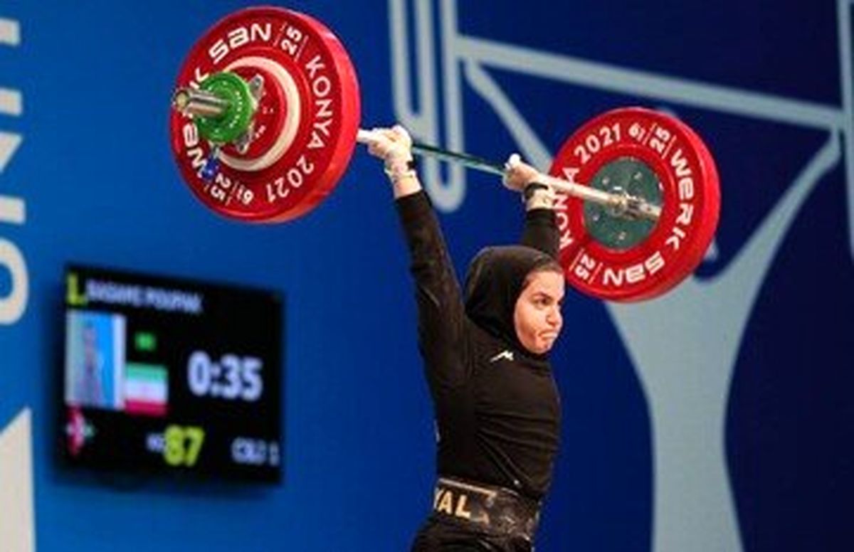 دو وزنه‌ بردار ملی پوش ایرانی با هم ازد.اج کردند +‌ عکس