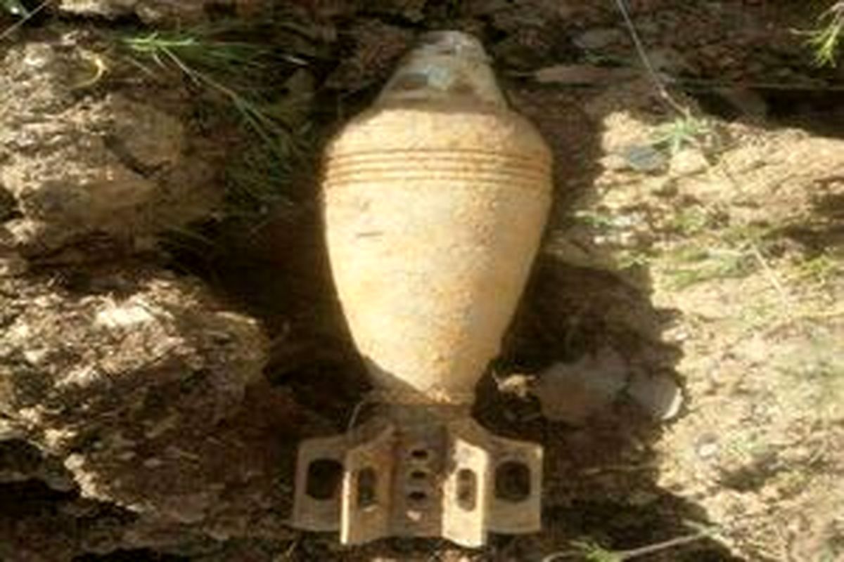 
یک گلوله خمپاره عمل‌نکرده در مریوان کشف شد
