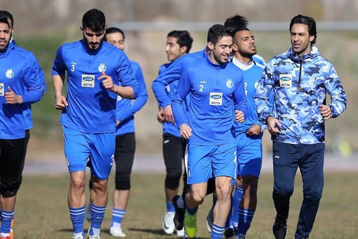 حضور مدرسان گرجستانی و عکس یادگاری استقلالی ها+عکس