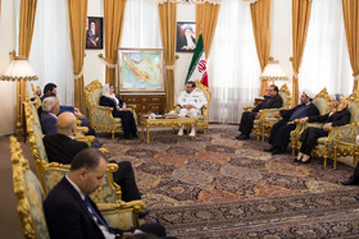 دیدار رییس‌مجلس سوریه با دبیر شورای عالی امنیت ملی/تصاویر