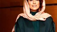 سارا بهرامی با شالی زیبا