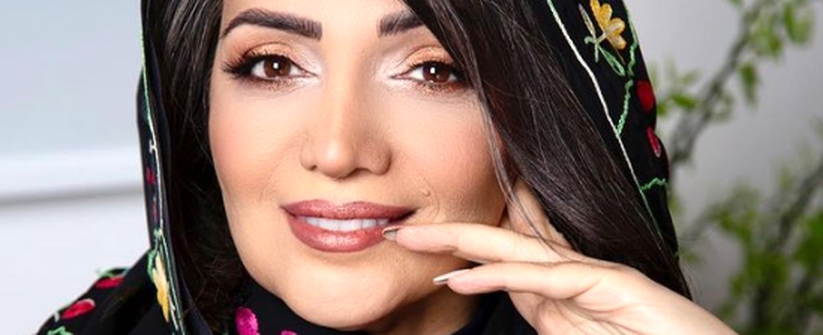 میکاپ زیبای الهام پاوه نژاد با روسری خاصش + عکس