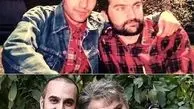 دوستی دو بازیگر مشهور در جوانی + عکس