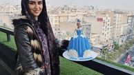 کیک تولد باربی هانیه غلامی + عکس