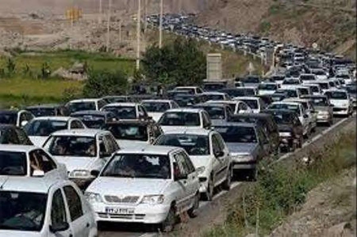 ترافیک نیمه سنگین در جاده های خروجی تهران