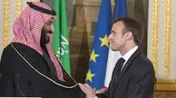 ماکرون با بن‌سلمان دیدار می‌کند