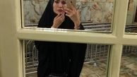تازه عروس مشهور در حرم امام رضا (ع) + عکس