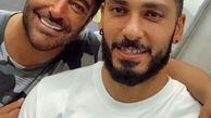 گلزار و دوستش سینا خان + عکس