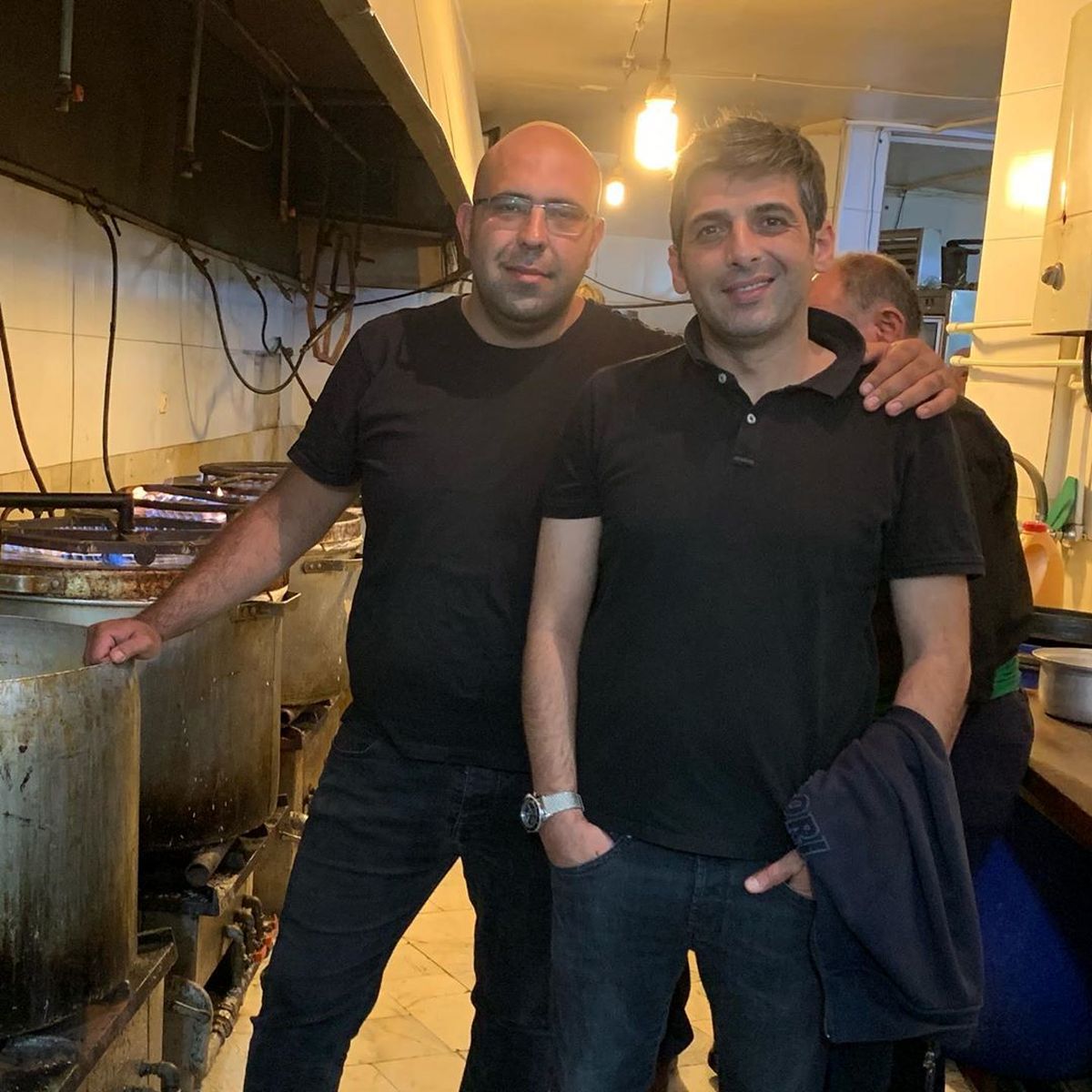 حمید گودرزی و نهار نذری+عکس
