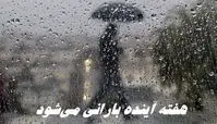 هوای هفته آینده بارانی می‌شود | تهران از فردا شاهد افت دما و وزش باد خواهد بود