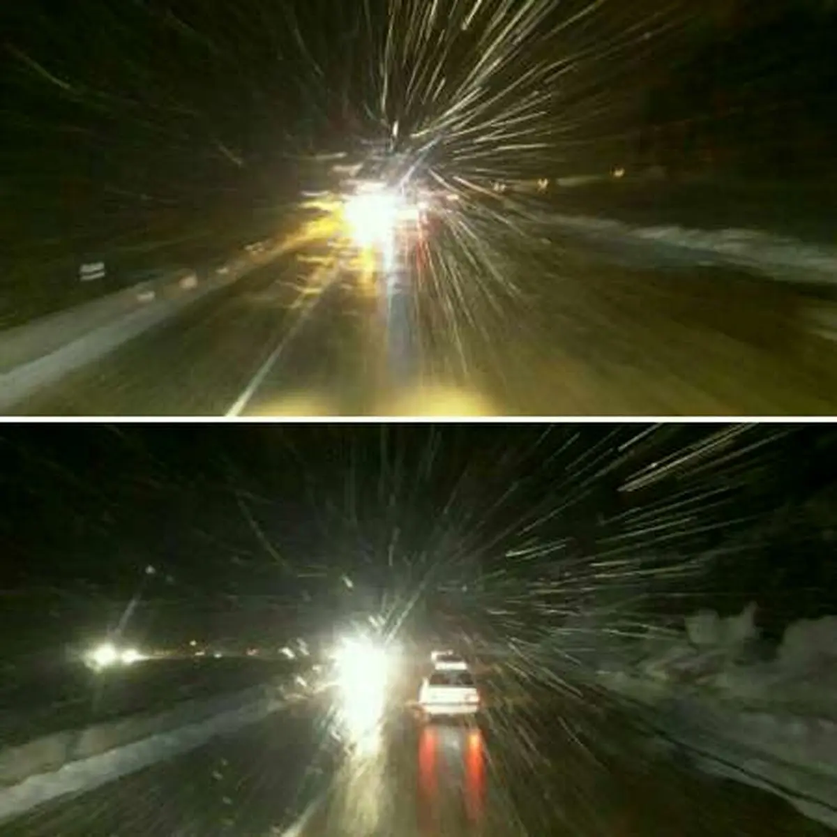 مسافران از سفرهای غیرضروری خودداری کنند؛ آغاز بارش برف در محور هراز و فیروزکوه