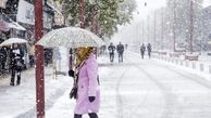 احتمال بارش برف در خوزستان