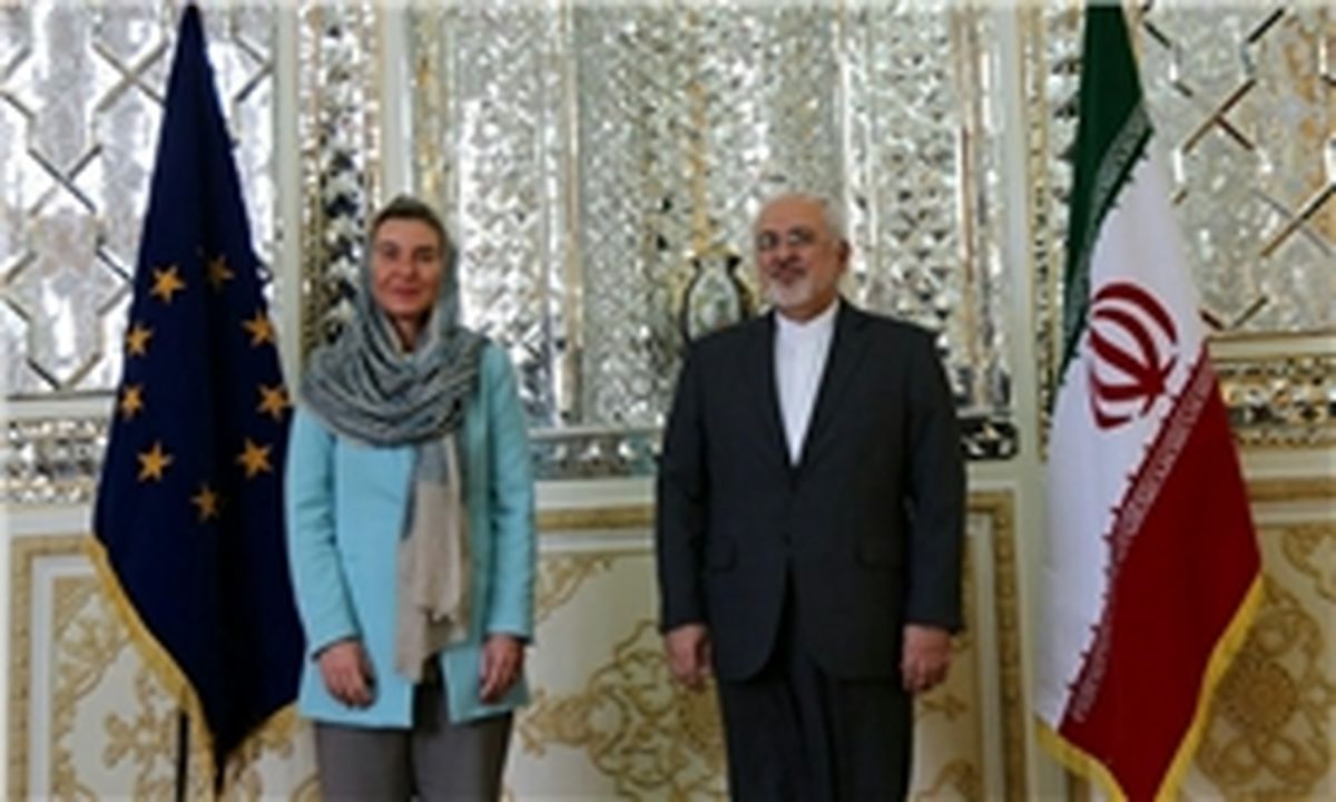 موگرینی در کنار ظریف!