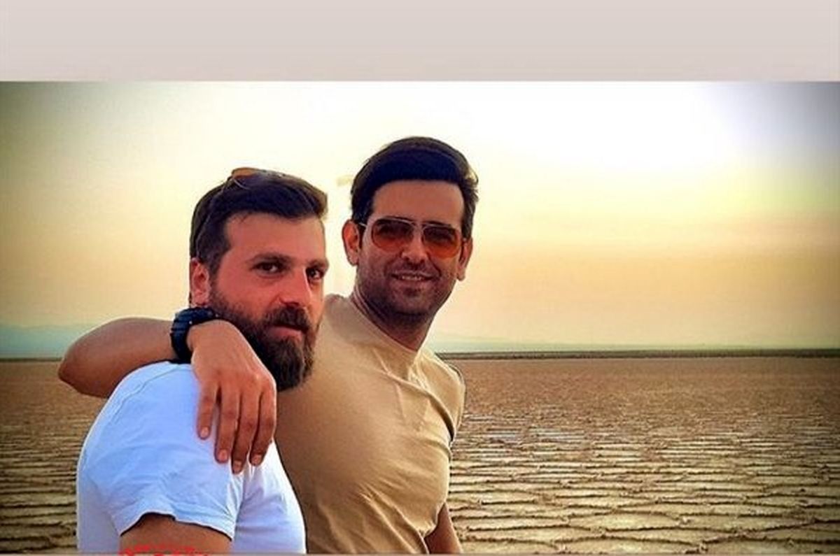 گردش بازیگر مانکن در دل صحرا+عکس
