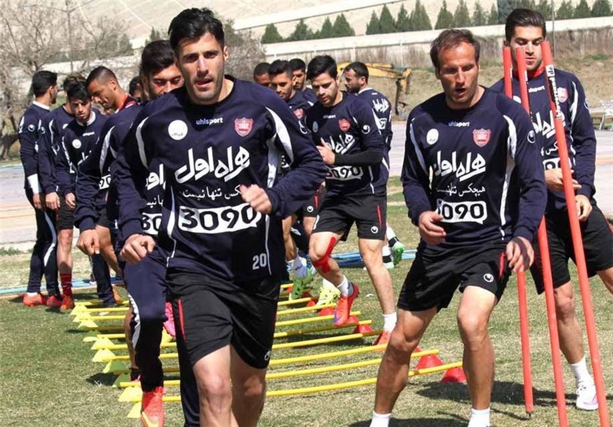  زمان تمرین امروز پرسپولیس تغییر کرد 