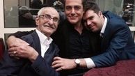 احمدپورمخبر و پسرش در کنار آقای بازیگر خوشتیپ+عکس